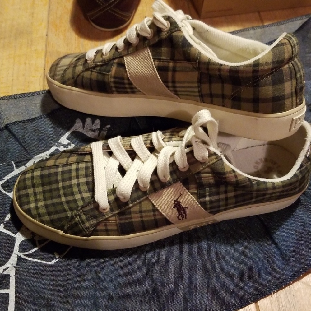 Polo by Ralph Lauren tennis shoes size mens 10.5